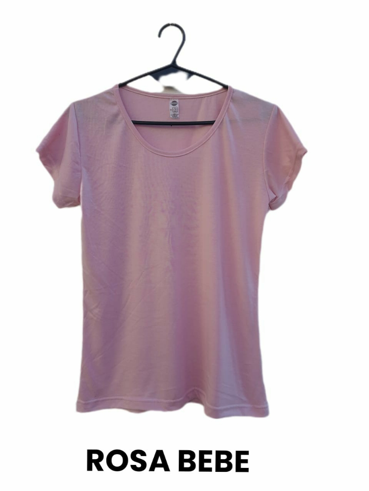 Remeras Lisas para Sublimar Dama - Imagen 2
