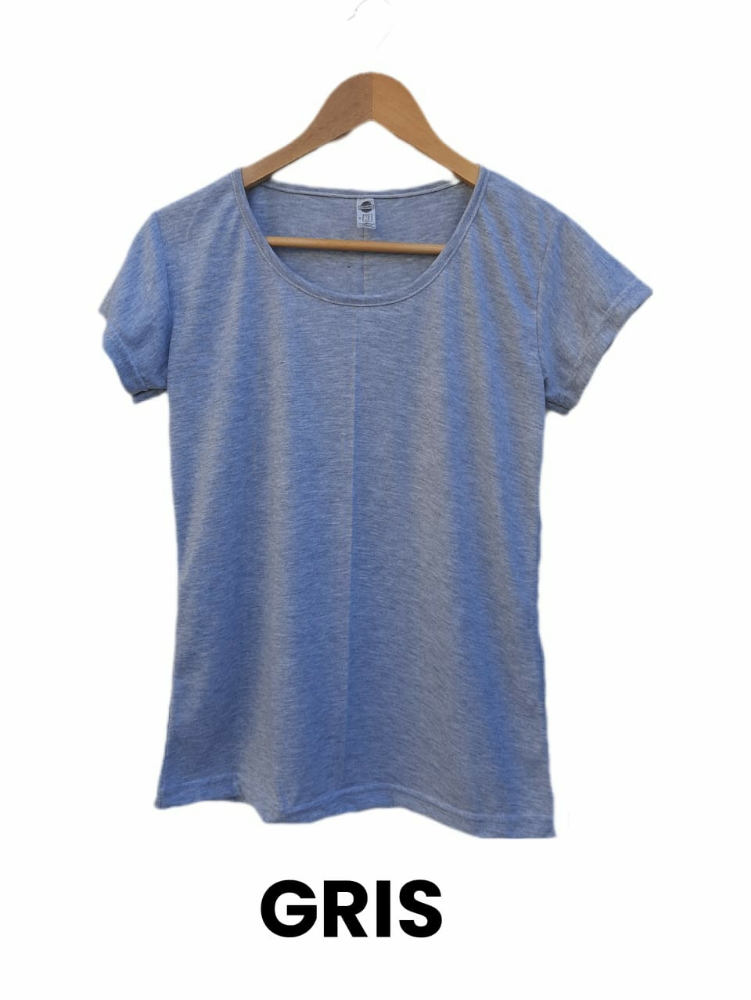 Remeras Lisas para Sublimar Dama - Imagen 3