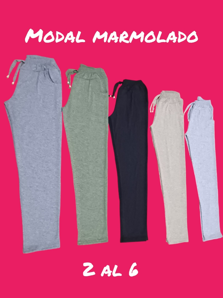 Pantalon Modal Marmolado - Imagen 2