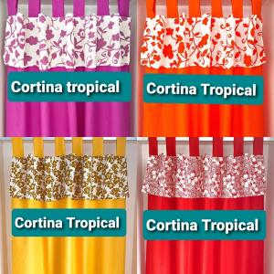 Cortina Tropical C/faldón Carioca - Miniatura 2
