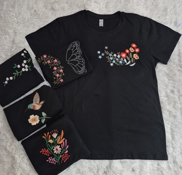 Remera Bordadas - Talles Grandes - Imagen 2