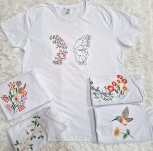 Remera Bordadas - Talles Grandes