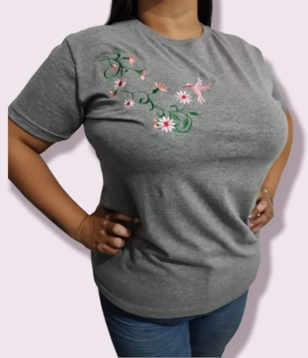Remeras Bordadas - Talles Grandes 7 al 9