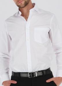 Camisa Hombre Liso Clasica