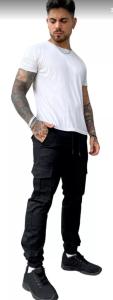 Jogers Cargo Gabardina