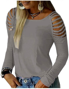 Art.5005 -l Remera Escote Redondo M.larga - Miniatura 2
