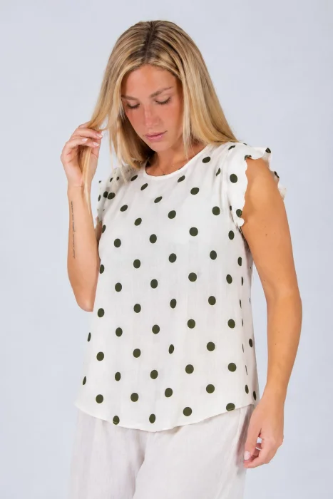 Blusa con Lunares