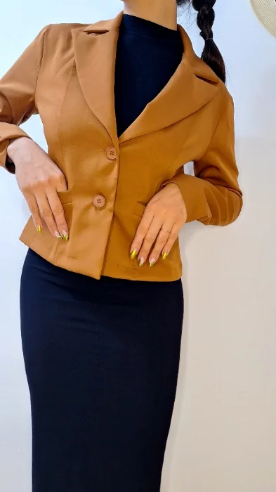 Sacos Blazer de Crep Sastrero