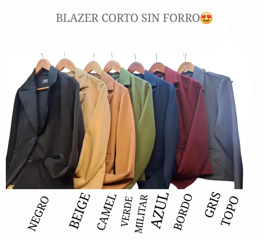 Sacos Blazer de Crep Sastrero - Imagen 3