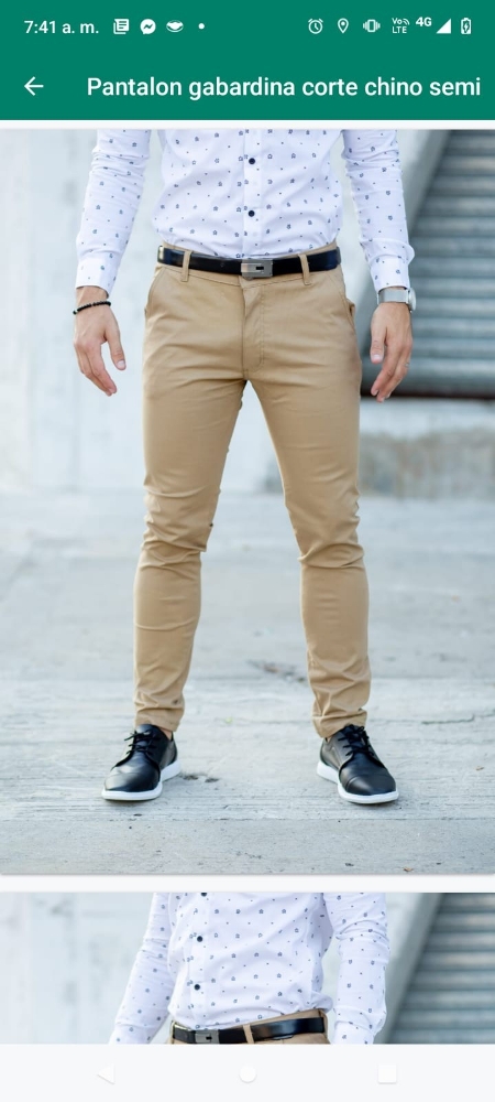 Corte Chino Gabardina - Imagen 2