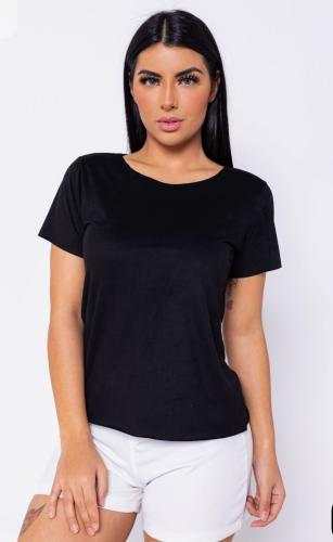 Remeras Básicas de Sra.  Modal Viscosa Liso