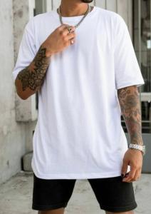 Remera Oversize  de Algodón Peinado