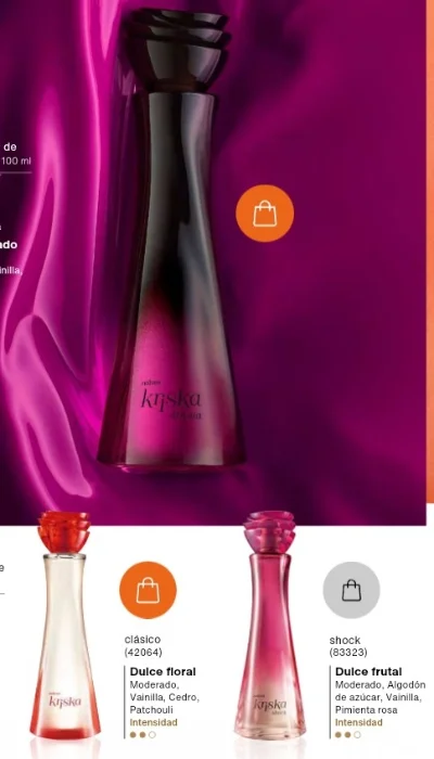 Hola Gran Ofertas Perfumes Kiskas de Mujer  Mira Folleto mas Llevate 2 $74.500