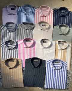 Camisa  Rayada Entallada