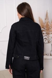 'art 404' S al Xl Campera Negra "rose" - Miniatura 4