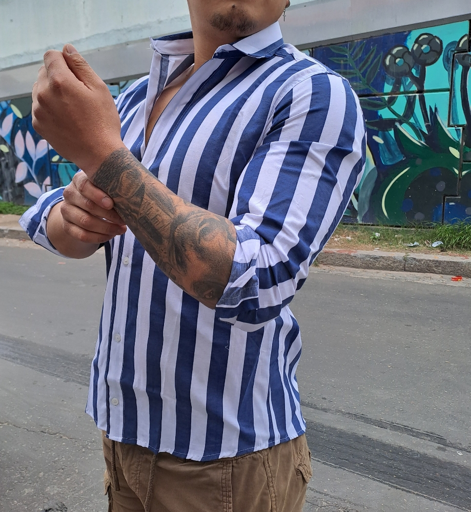 Camisa Entallada Rayadas - Imagen 4