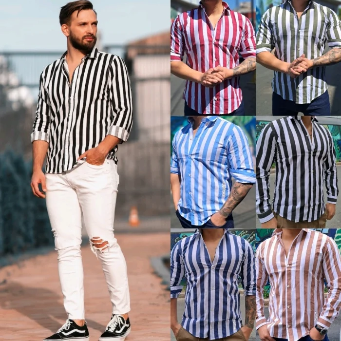 Camisa Entallada Rayadas