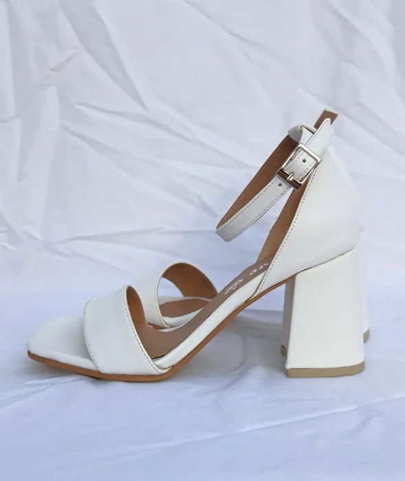 Sandalia Fox White
