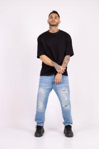 Jeans Moon Carpinter de Hombre - Miniatura 8