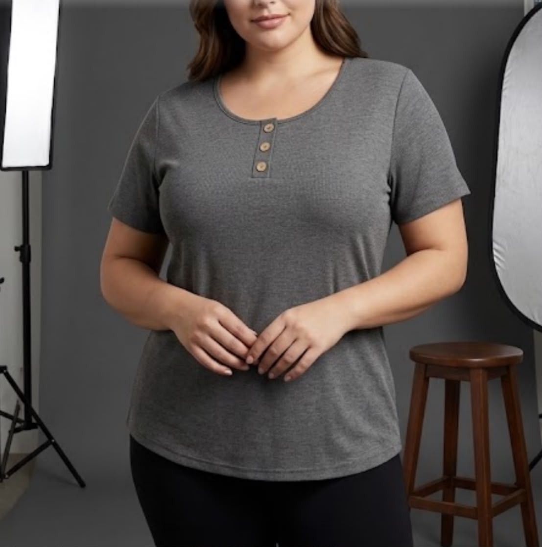 Remeras con Botones de Coco - Imagen 4