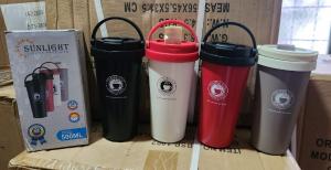 Vaso de Acero Termico Doble Capa con Tapa 500ml
