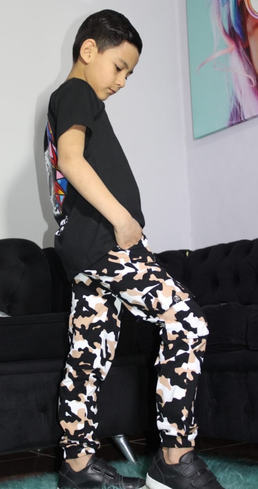 Jogger Cargo Camuflados Unisex - Imagen 2