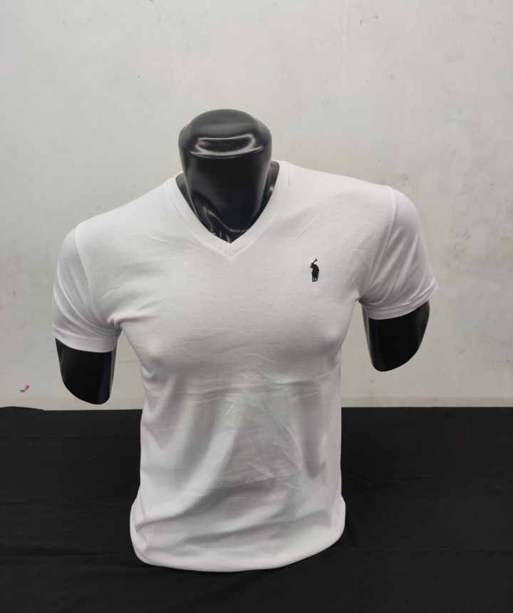 Remeras Polo Lisa Cuello V - Imagen 4