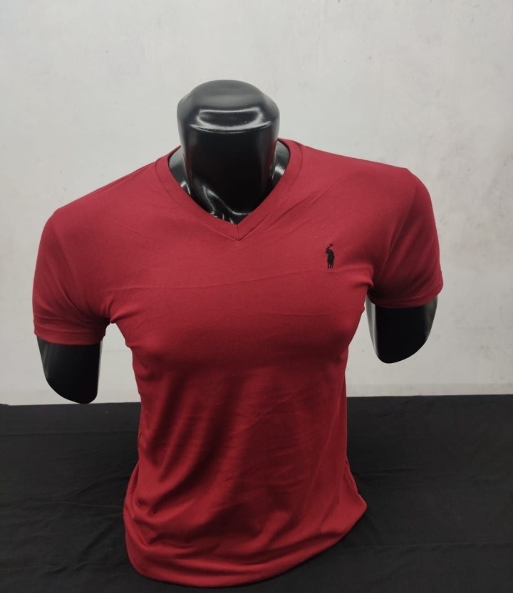 Remeras Polo Lisa Cuello V - Imagen 5