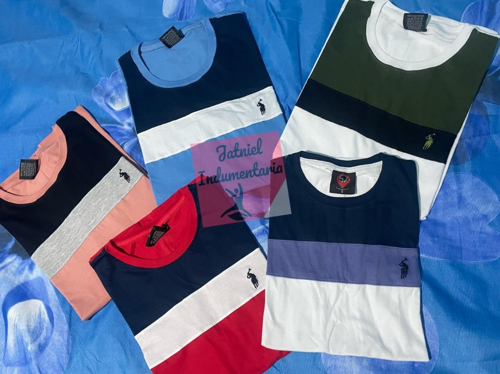 Remeras Polo Combinada - Imagen 2