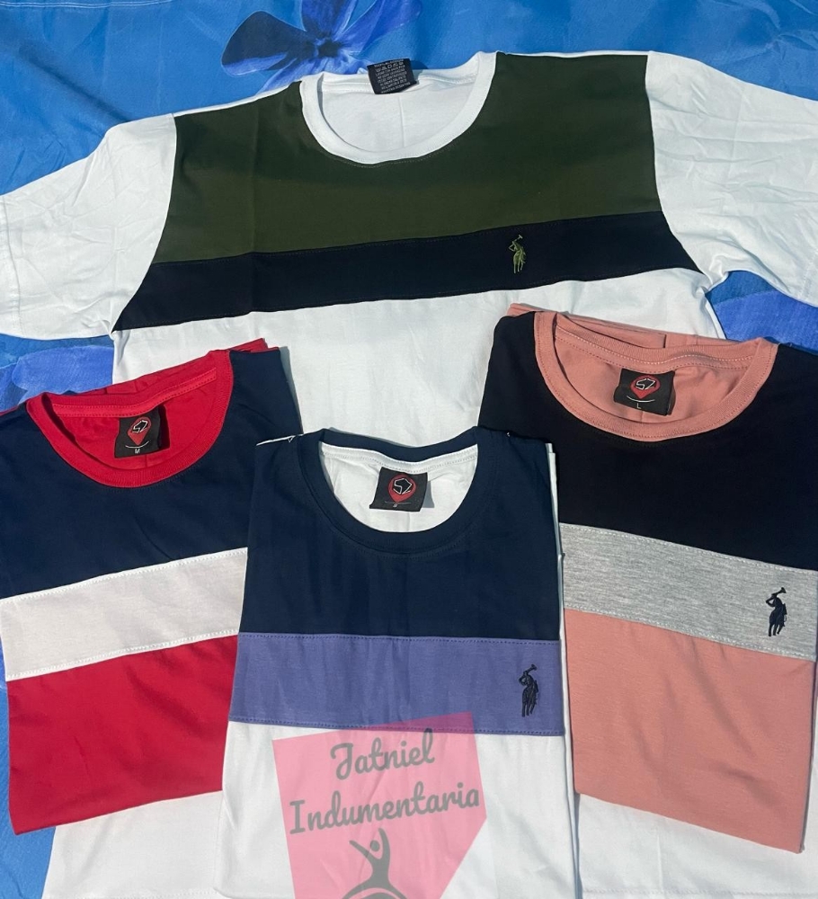 Remeras Polo Combinada - Imagen 6