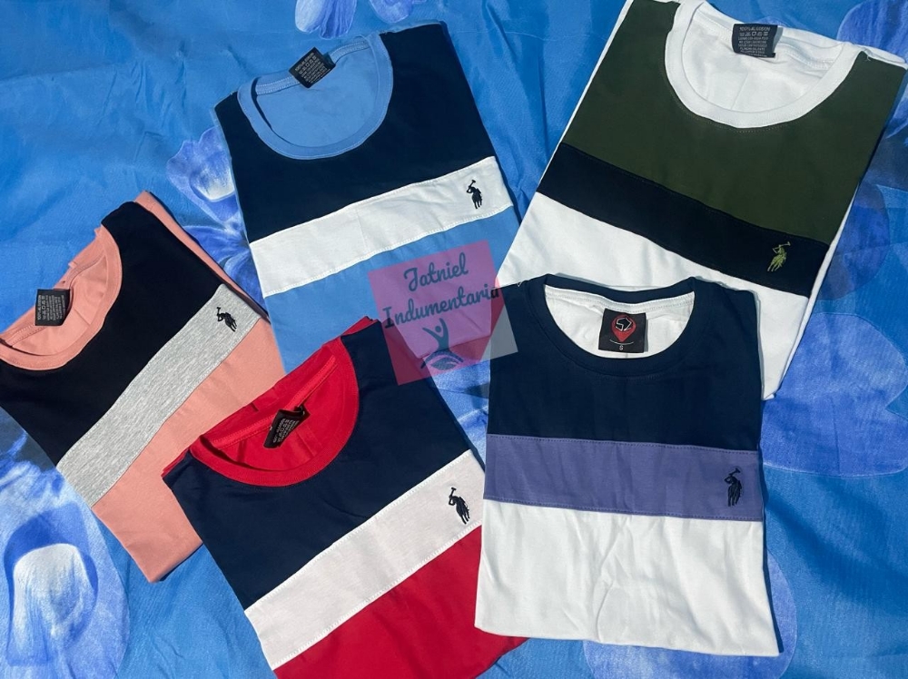 Remeras Polo Combinada - Imagen 7