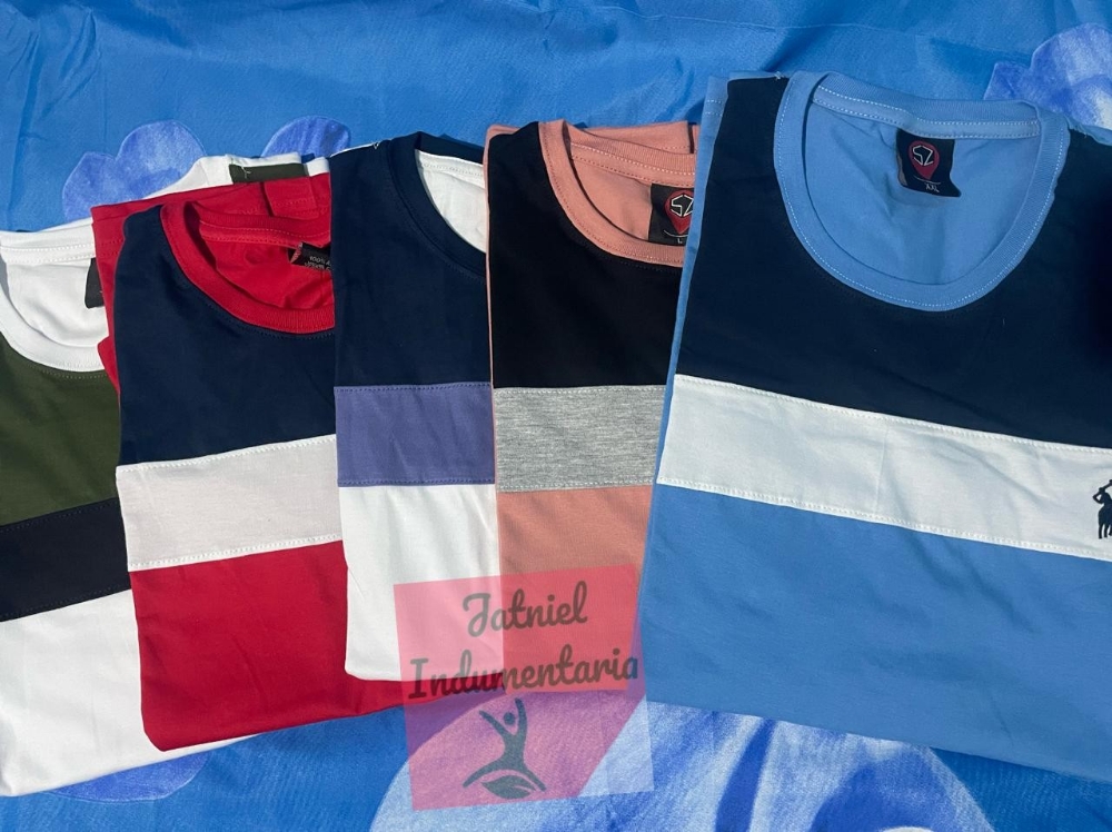 Remeras Polo Combinada - Imagen 8