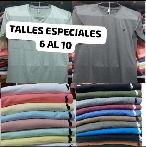 Remeras Polo Algodón Jersey 24 1 Pienado Talles Especiales