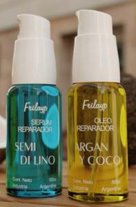 Frilayp Coco y Argán Ó Lino Sérum Reparador Puntas 50cc - Miniatura 1