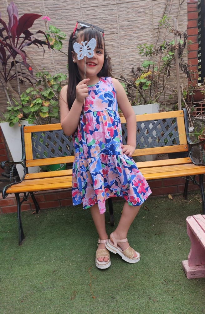 Vestido Algodón Estampado - Imagen 2