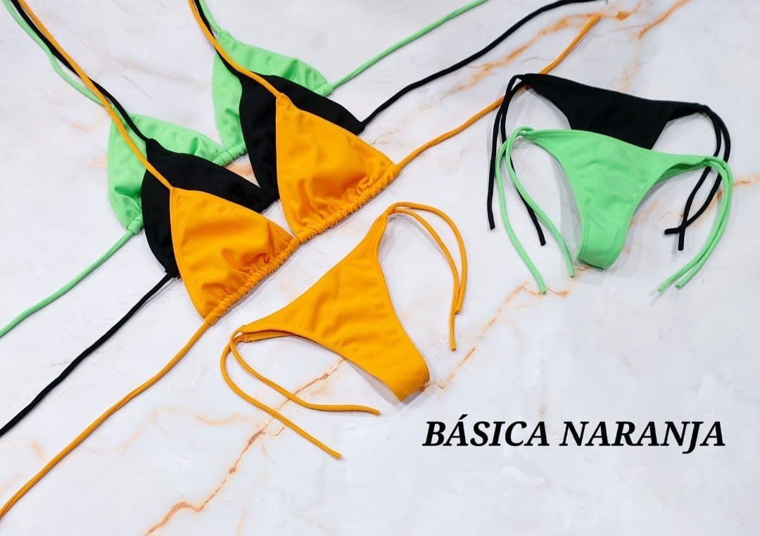 Bikini Básica Naranja - Imagen 3