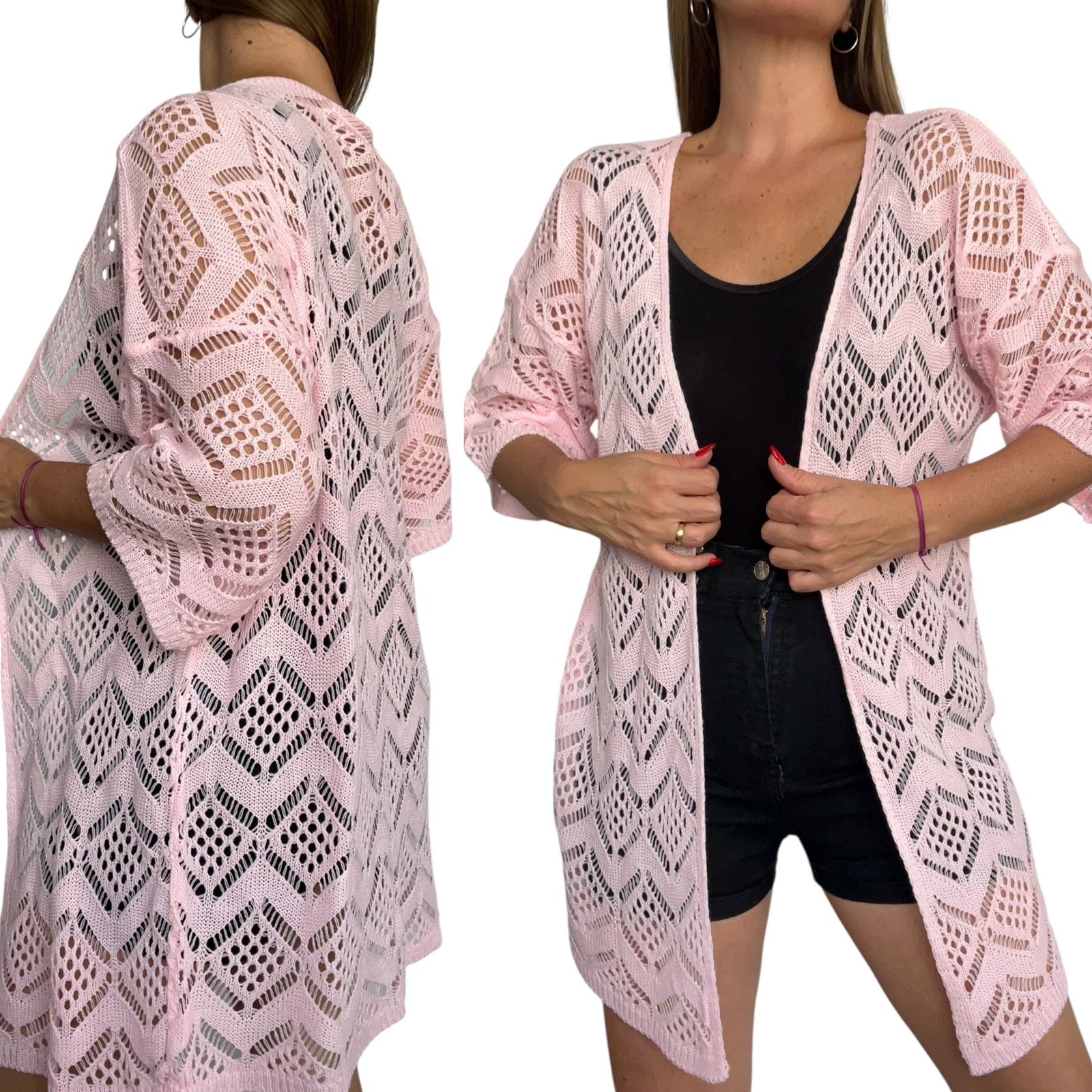 Kimono Calado (hilo Acrílico) - Imagen 2