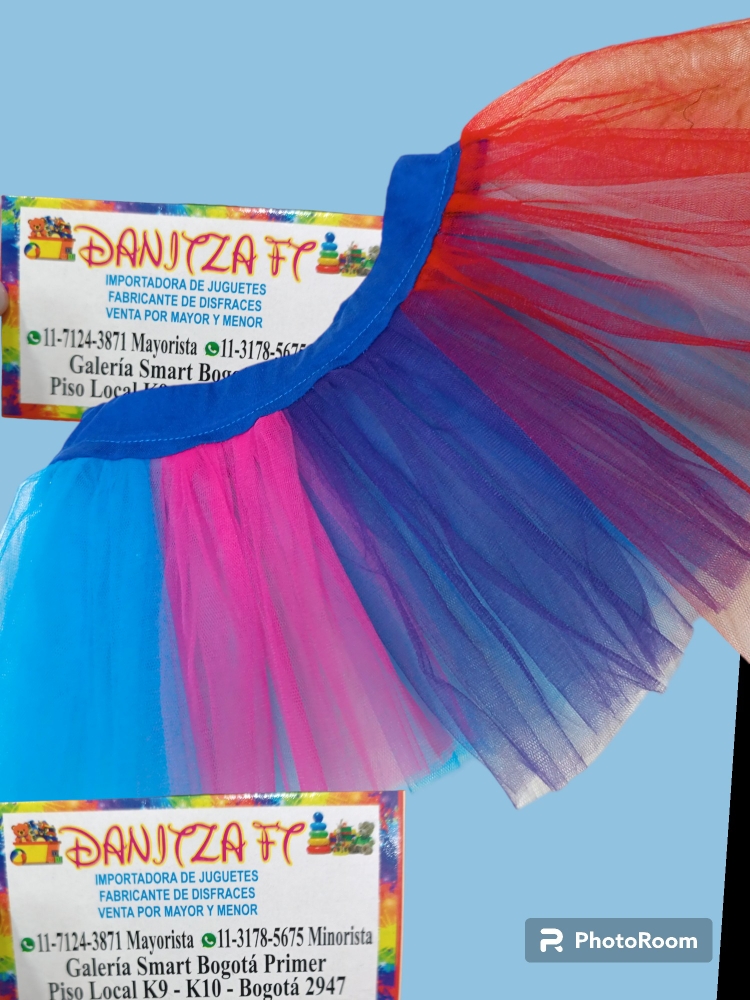 Fabricantes de Tutús Multicolor 4 Capas - Imagen 2