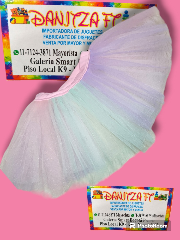 Fabricantes de Tutús Multicolor 4 Capas - Imagen 4