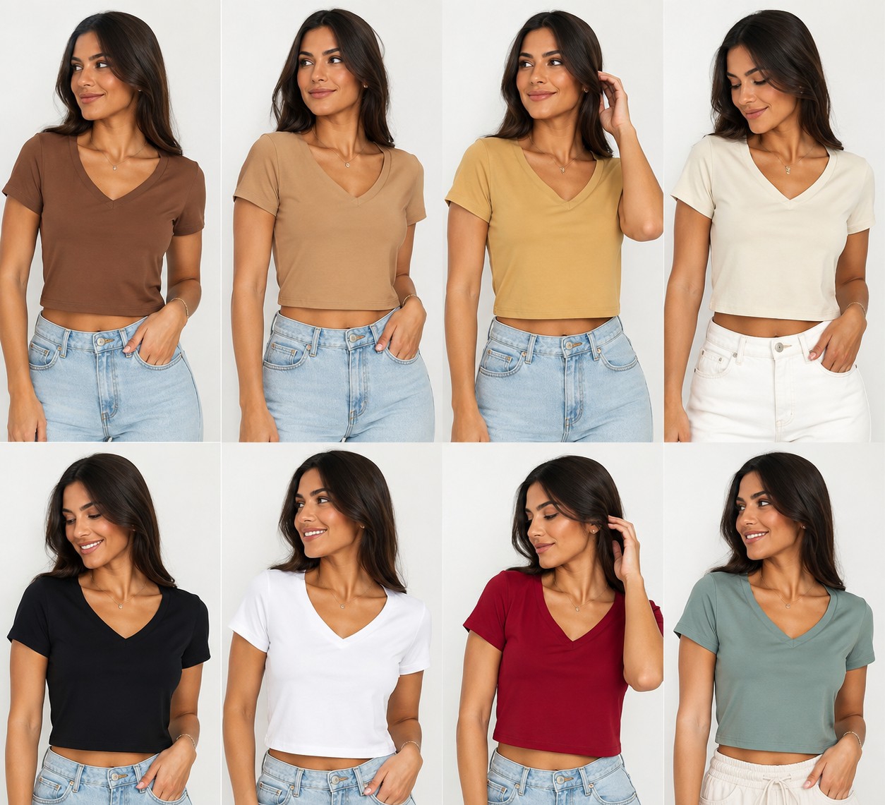 " Remera en V " Modal - Imagen 3