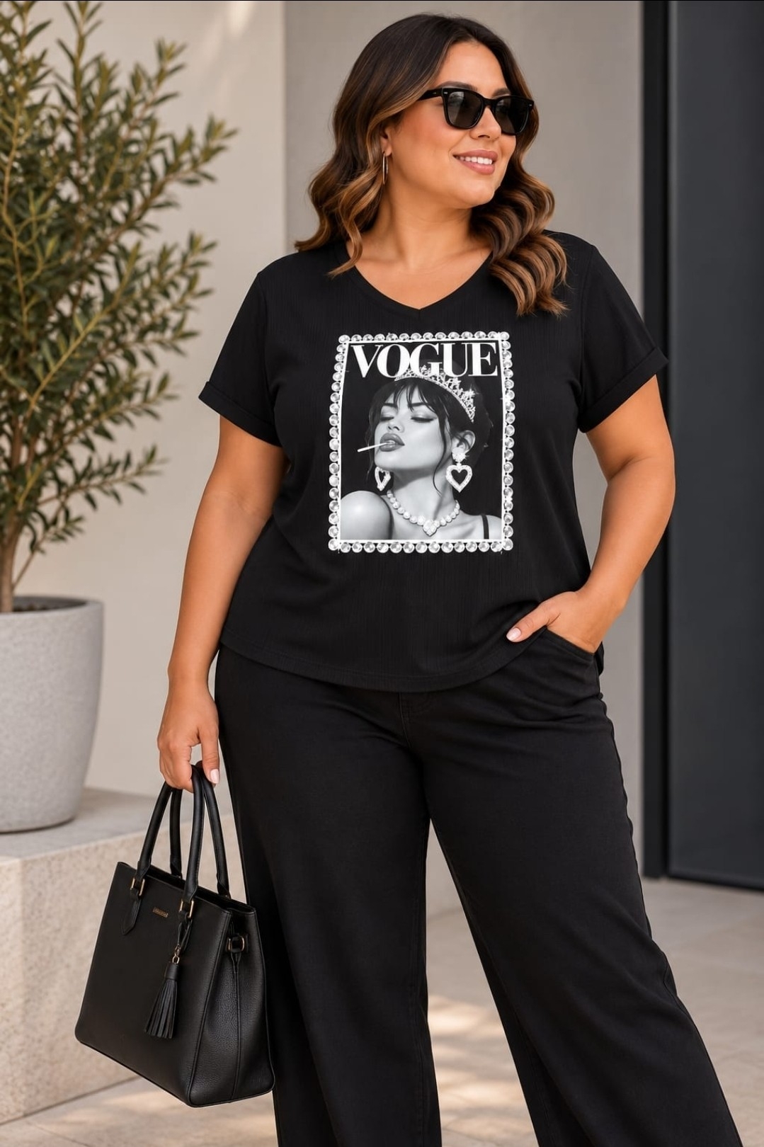 Remeron Cuello V Estampado - Imagen 6