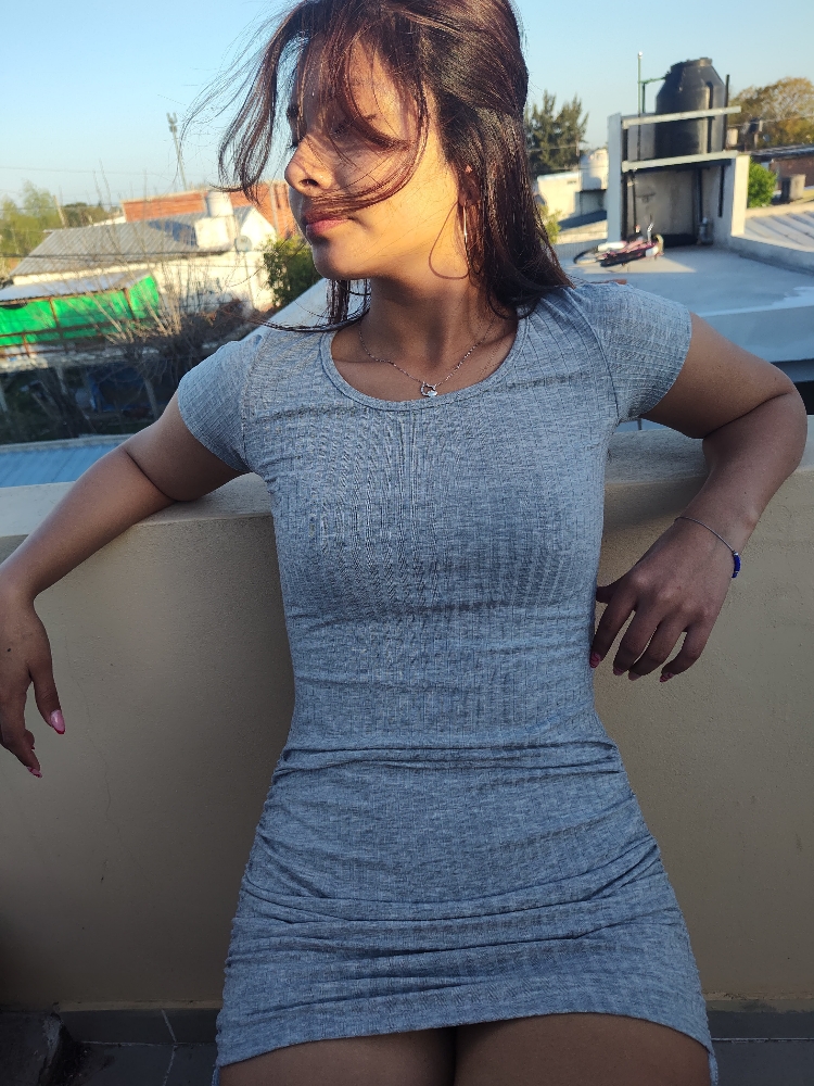 Vestido con Frunce - Imagen 6
