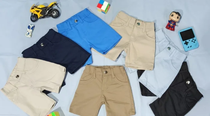 Bermudas de Gabardina Bebe