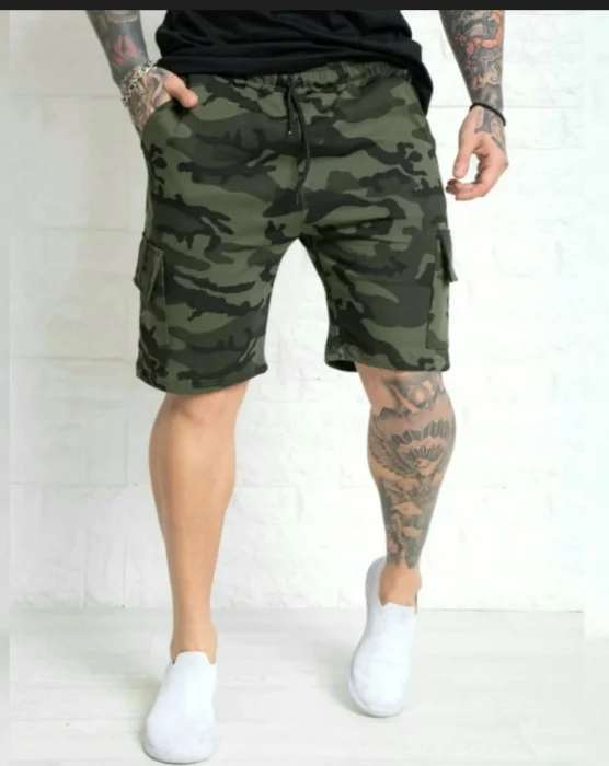 Bermuda Camuflada Cargo