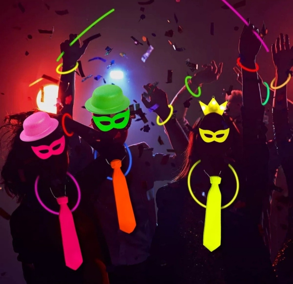 Corbatas Fluor Cotillon - Imagen 2