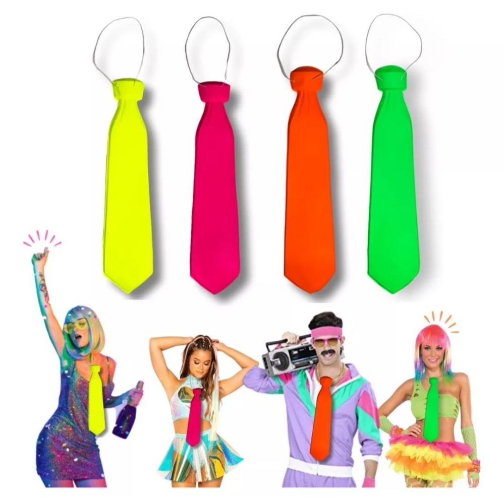 Corbatas Fluor Cotillon - Imagen 3