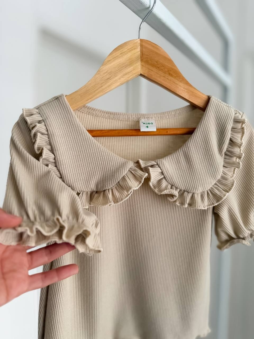 Remera con Cuello Bebé para Niña - Imagen 3