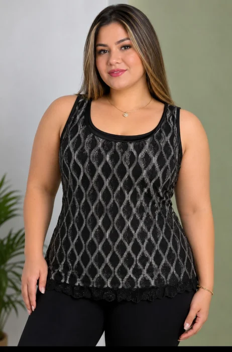 Musculosa de Fiesta Talle Especial