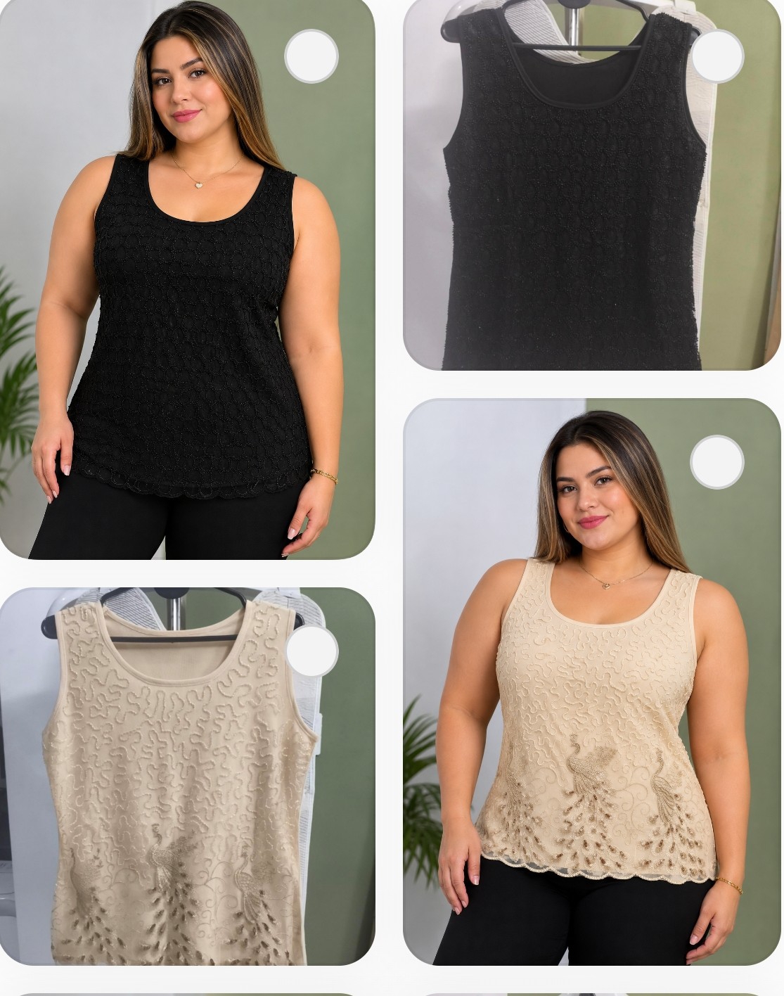Musculosa de Fiesta Talle Especial - Imagen 4