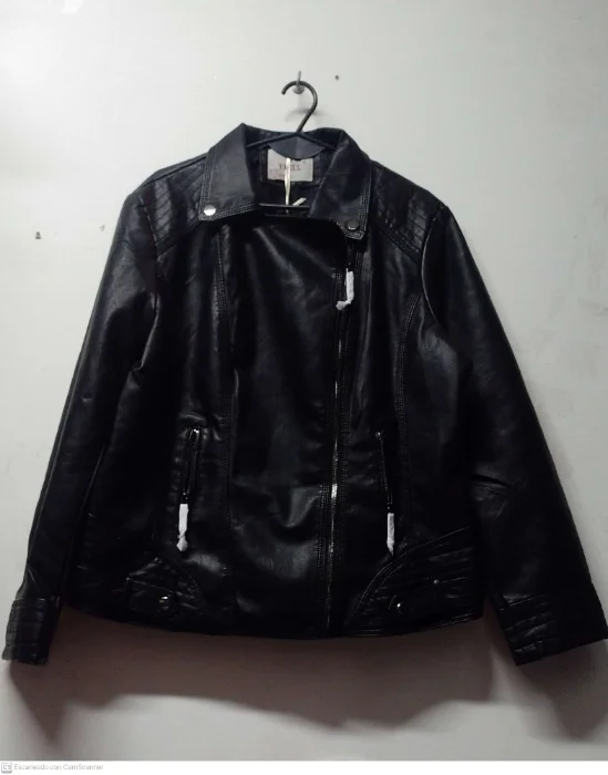 Campera Eco Cuero Esp.